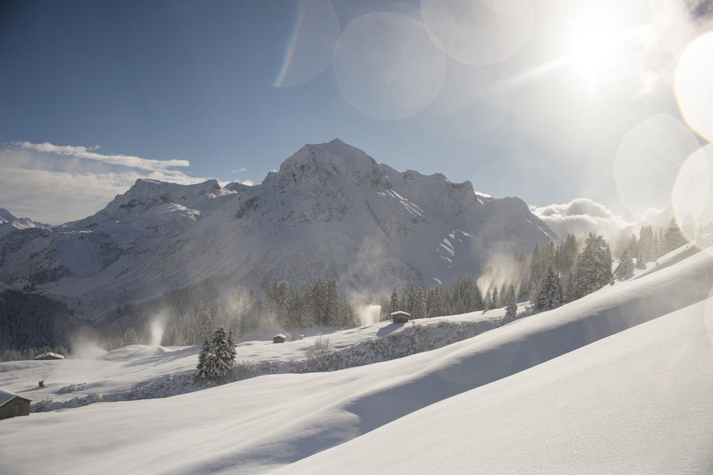 Pension Daniel Lech am Arlberg Bagian luar foto