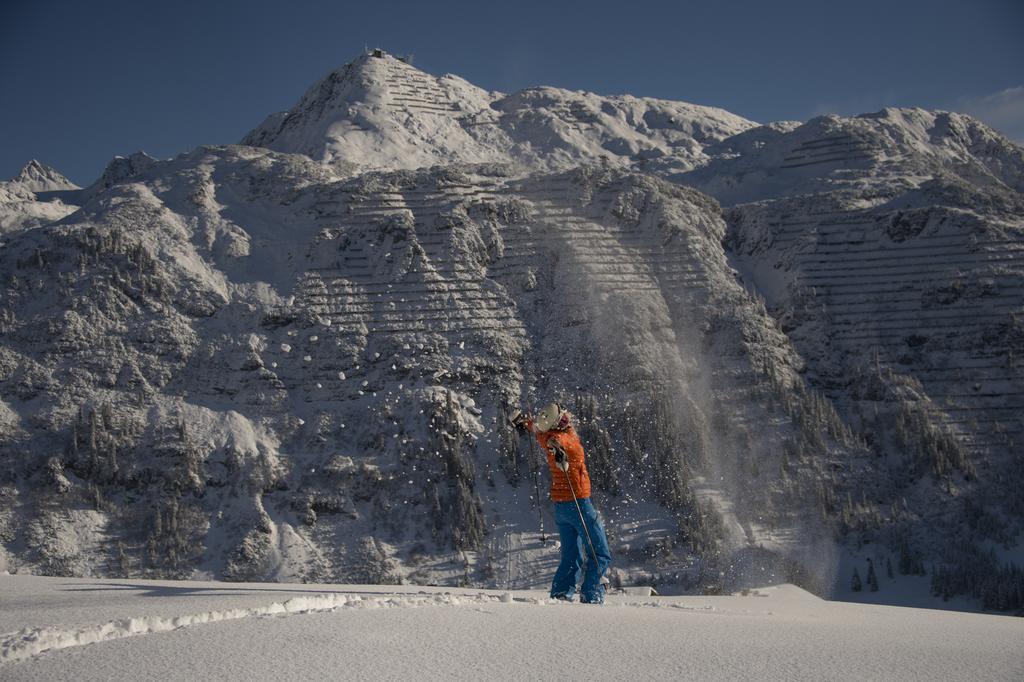 Pension Daniel Lech am Arlberg Bagian luar foto